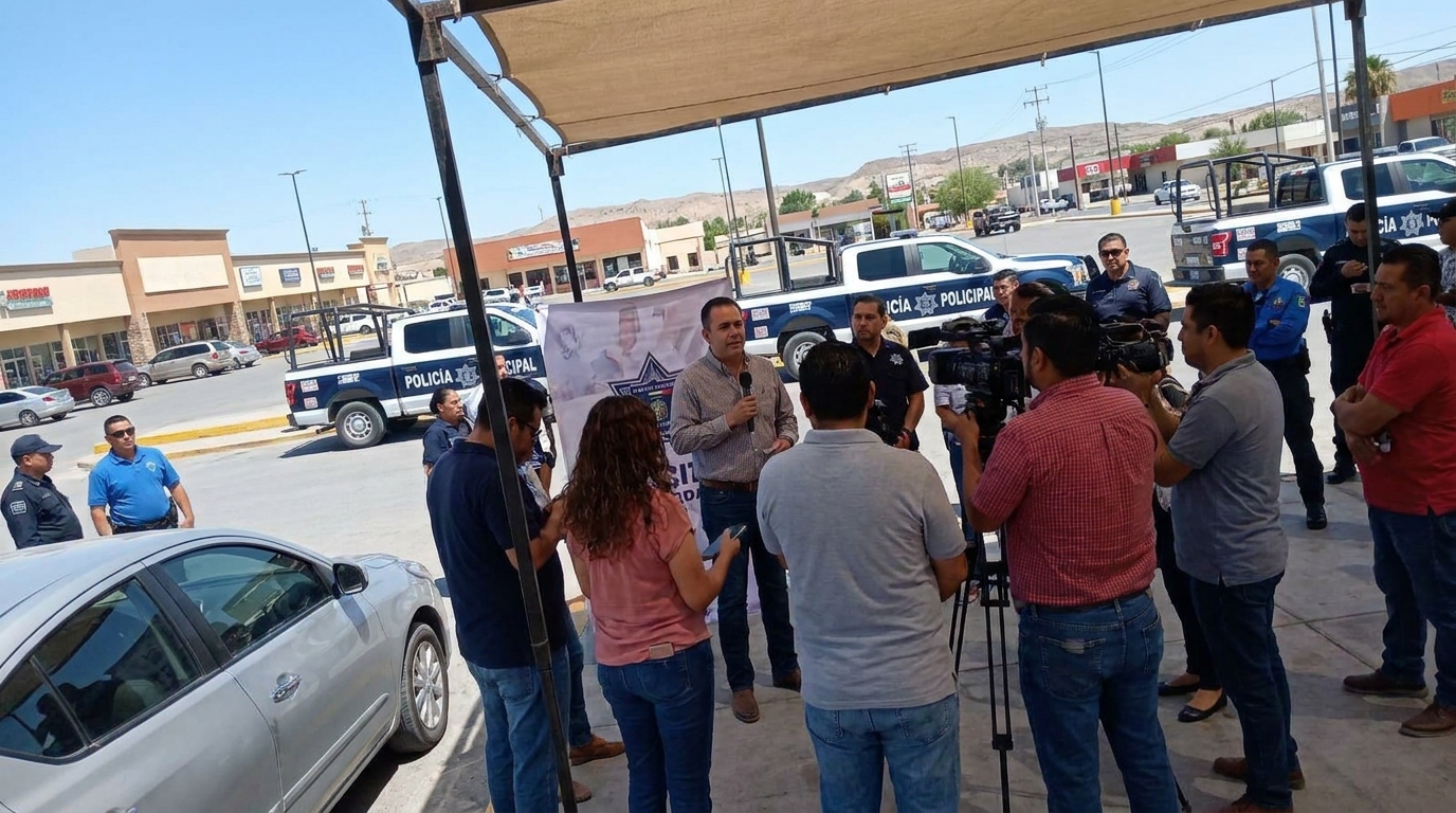 Carlos Villarreal anuncia inversión de 24 millones de pesos para blindar Monclova